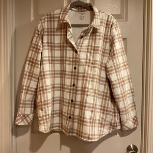 J. Crew Brown Plaid Jacket